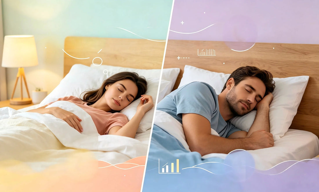 Sleep gender gap paradox — women often have better objective sleep quality but report more sleep disturbances and insomnia than men.